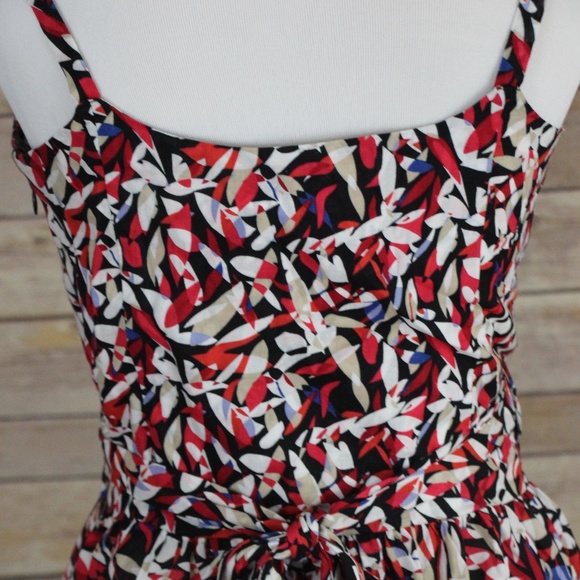 LAPIS Multi-Color Floral Sleeveless Dress - Picture 6 of 8
